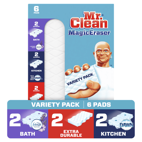Mr Clean Magic Eraser Variety Pack | Hy-Vee Aisles Online Grocery