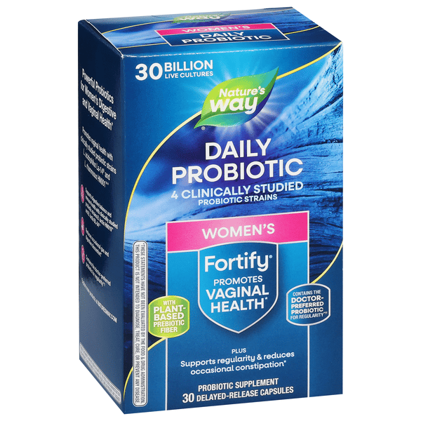 Nature's Way Fortify Women's Probiotic Capsules | Hy-Vee Aisles