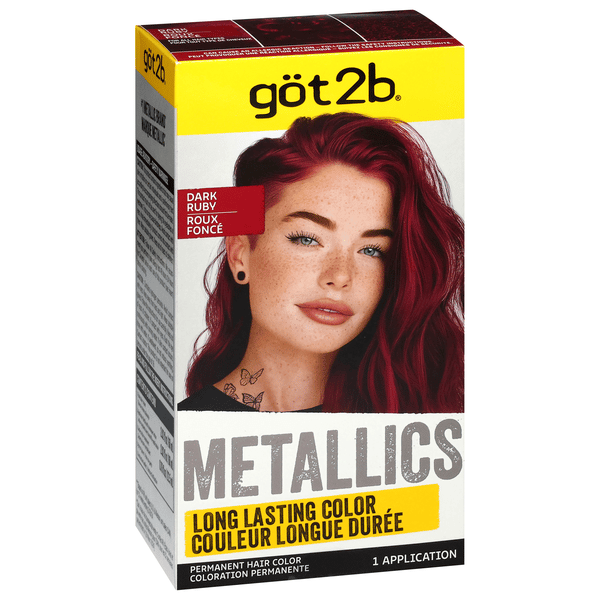 Schwarzkopf Got2B M68 Dark Ruby Metallics Permanent Hair Color