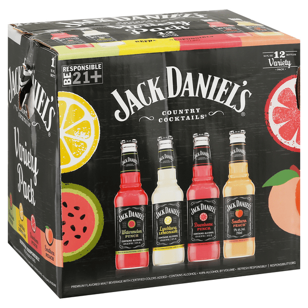 Jack Daniel's Country Cocktails, Variety Pack 12Pk | Hy-Vee Aisles