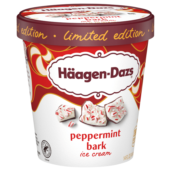 Häagen-Dazs Limited Edition Peppermint Bark Ice Cream | Hy-Vee