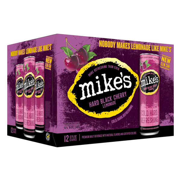 Mike's Hard Black Cherry Lemonade 12Pk 5% ABV | Hy-Vee Aisles