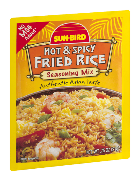 Sun-Bird Hot & Spicy Fried Rice Seasoning Mix | Hy-Vee Aisles