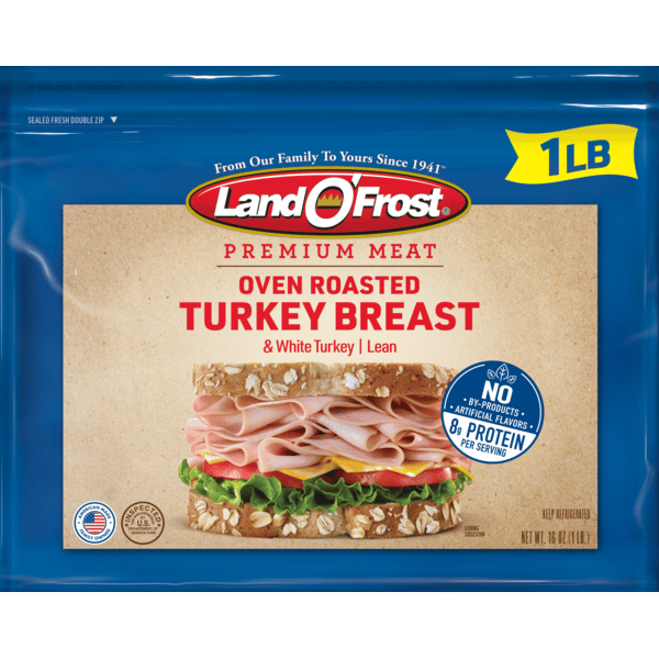 う*️様 メロジョイ　ノントースト　牛 Land O'Frost Premium Oven Roasted White Turkey Breast & White