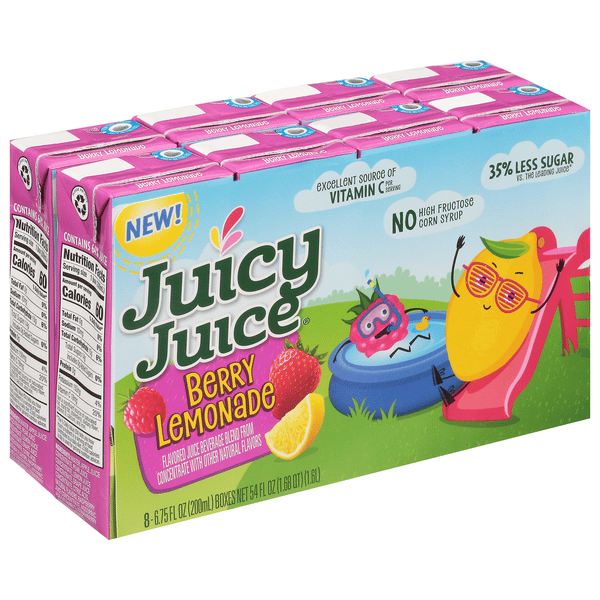 Juicy Juice, Berry Lemonade 8PK | Hy-Vee Aisles Online Grocery