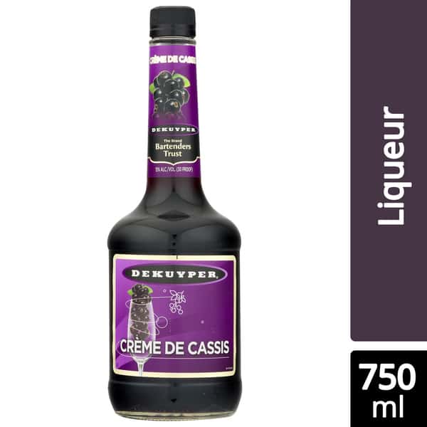 Crème de Cassis & Blue Curaçao & イエガー専用 DeKuyper Crème De Cassis Liqueur 750 ml | Hy-Vee Aisles Online