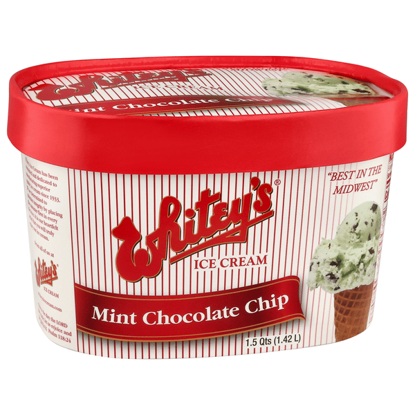 Whitey's Ice Cream Mint Chocolate Chip | Hy-Vee Aisles Online