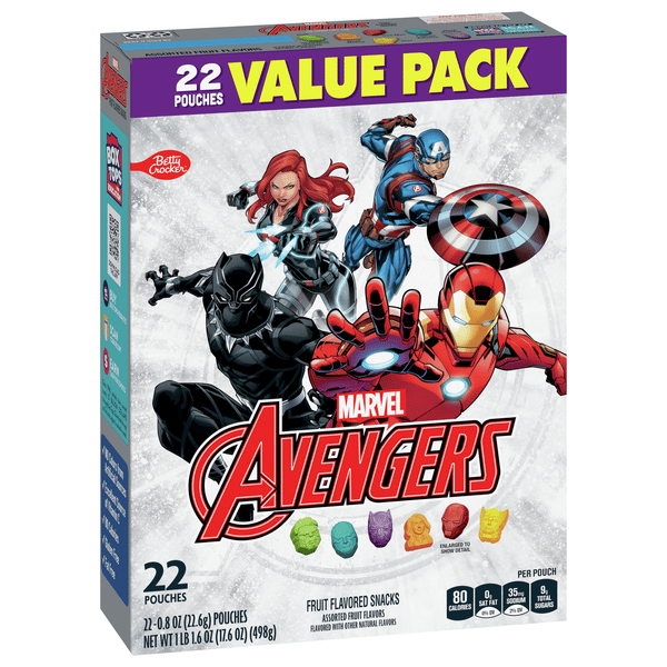 Betty Crocker Fruit Flavored Snacks, Assorted Fruit Flavors