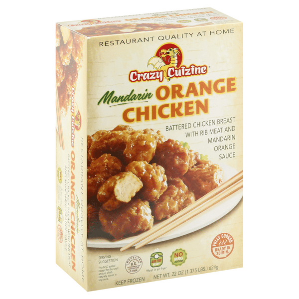 Crazy Cuizine Mandarin Orange Chicken 22 oz | Hy-Vee Aisles Online