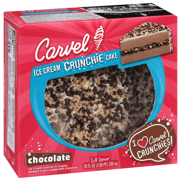 ラ・ヴィラ・ヴィータ ちーすけちーすけ Carvel Lil' Love Chocolate Ice Cream Crunchie Cake | Hy-Vee Aisles