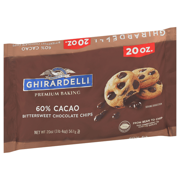 Ghirardelli 60% Cacao Bittersweet Chocolate Premium Baking Chips