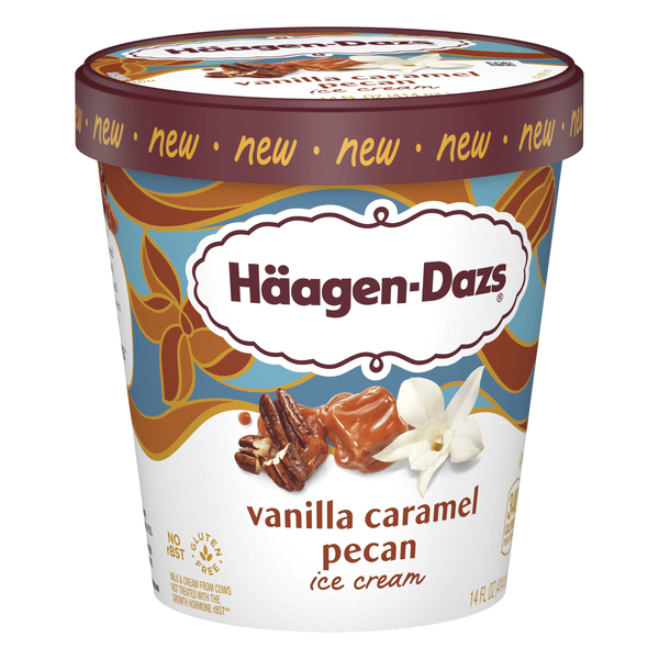 Haagen-Dazs Vanilla Caramel Pecan Ice Cream | Hy-Vee Aisles Online