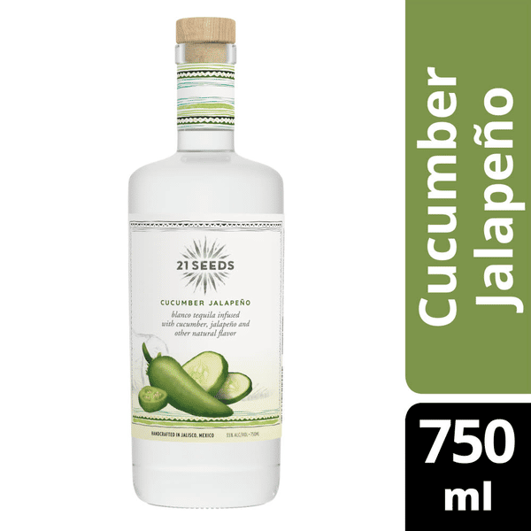 21Seeds Cucumber Jalapeno, Blanco Tequila | Hy-Vee Aisles Online