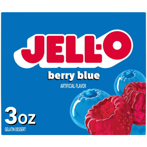 Jell-O Berry Blue Gelatin Dessert Mix | Hy-Vee Aisles Online