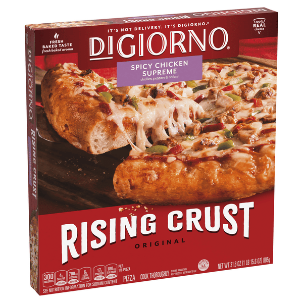 MEさん専用 Surpri's 1st DEMO DiGiorno Original Rising Crust Spicy Chicken Supreme Frozen Pizza