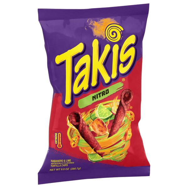 Takis Rolls Nitro Habanero & Lime Tortilla Chips | Hy-Vee Aisles