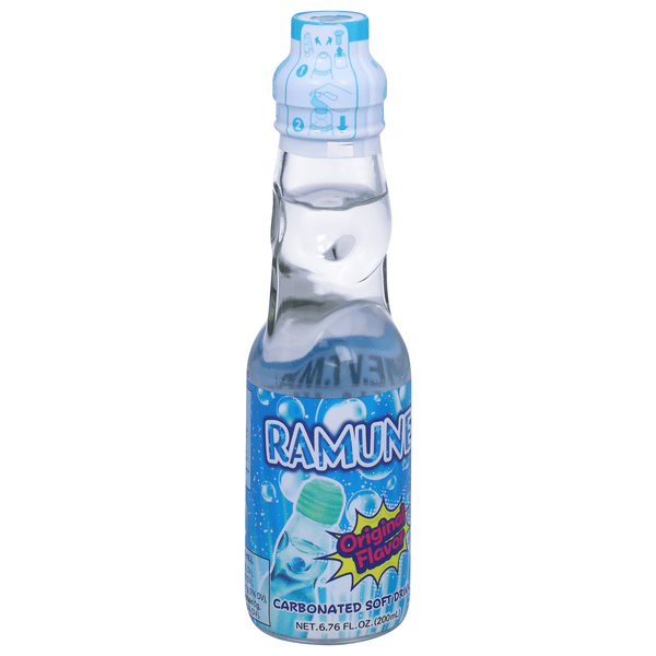 Ramune Carbonated Original Flavor Soft Drink 6.76 fl oz | Hy-Vee