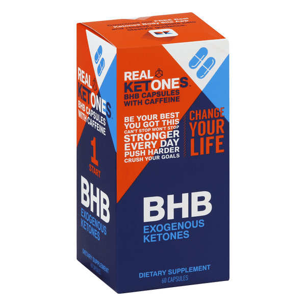 Real Ketones KETO 1 Start BHB Capsules with Caffeine | Hy-Vee