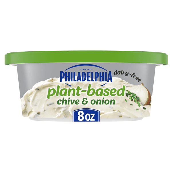 Philadelphia Plant-Based Dairy Free Chive & Onion Cream Cheese