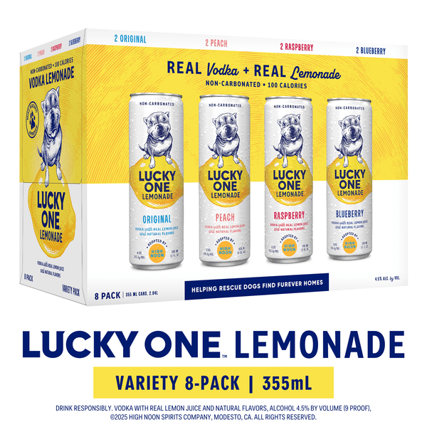 Lucky One Vodka Lemonade Variety Pack, 8Pk | Hy-Vee Aisles Online