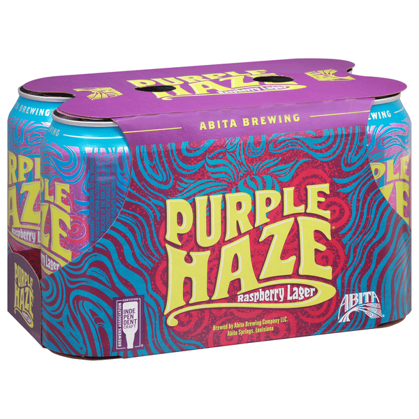 【ぴきぴきっセット】グリーンジァイアントハイスタ3枚セット Abita Brewing, Purple Haze Raspberry Lager 6Pk | Hy-Vee Aisles