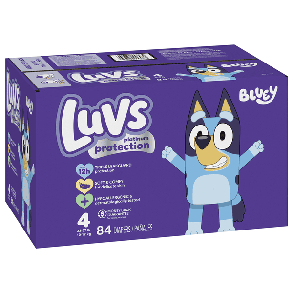luvs Luvs Diapers Size 1, Platinum Leakguard Protection, 294 Count