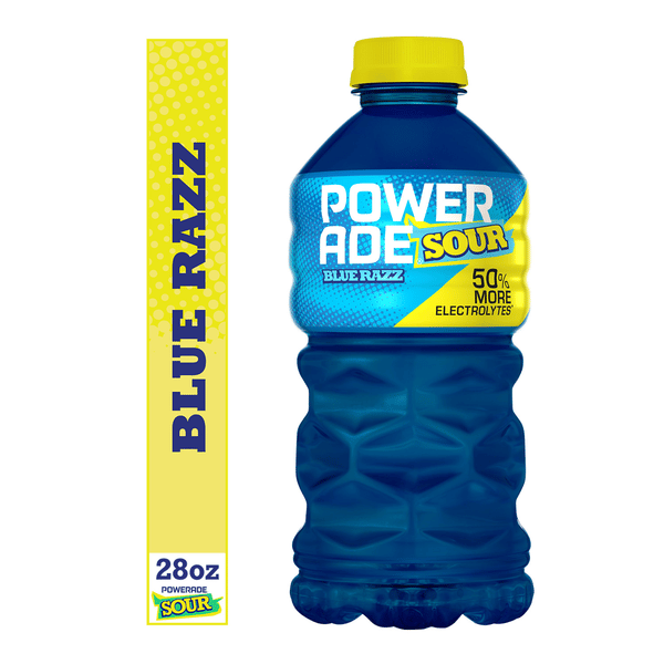 Powerade Blue Razz Sour Bottle | Hy-Vee Aisles Online Grocery Shopping