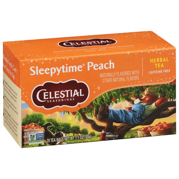 Celestial Seasonings Caffeine Free Sleepytime Peach Herbal Tea
