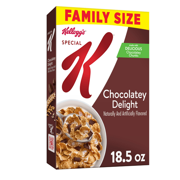 ☆新品未開封☆ アトリエgg Kellogg's ロンT 18号 Kellogg's Special K Breakfast Cereal, Chocolatey Delight, Family