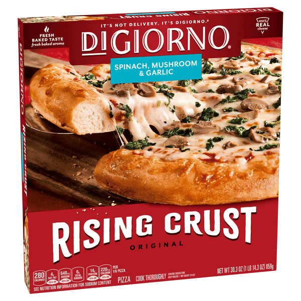 DiGiorno Original Rising Crust Spinach, Mushroom & Garlic Frozen