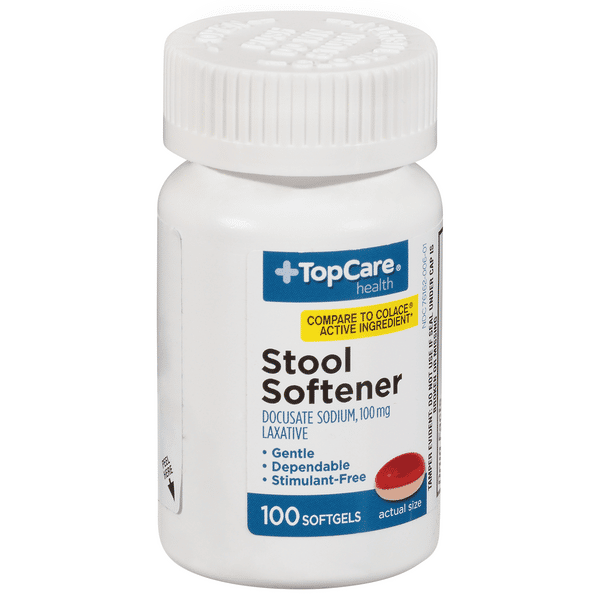 TopCare Stool Softener Laxative Softgels | Hy-Vee Aisles Online