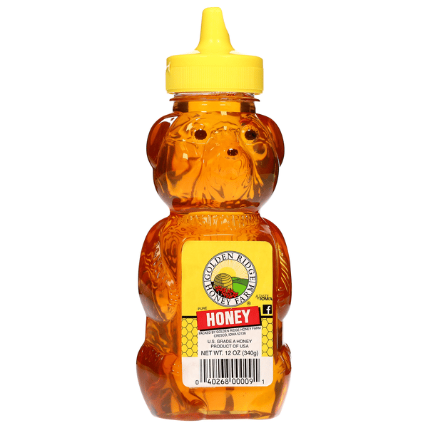 Golden Ridge Honey Farm Pure Honey 12 oz | Hy-Vee Aisles Online