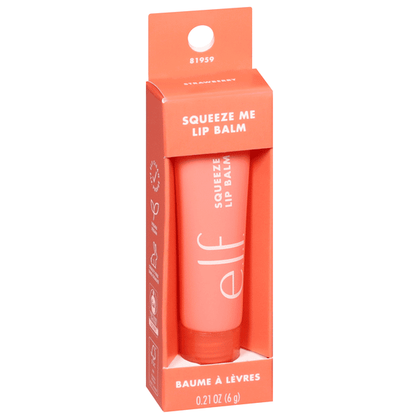 E.L.F. Squeeze Me Lip Balm, Strawberry | Hy-Vee Aisles Online