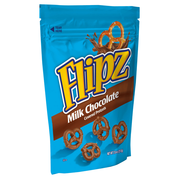 Flipz Milk Chocolate Covered Pretzels | Hy-Vee Aisles Online