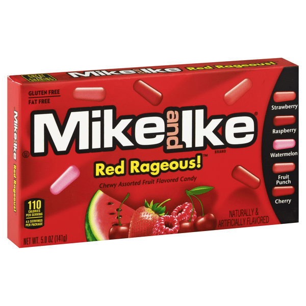 Mikeand Ike Red Rageous Chewy Fruit Flavored Candies | Hy-Vee