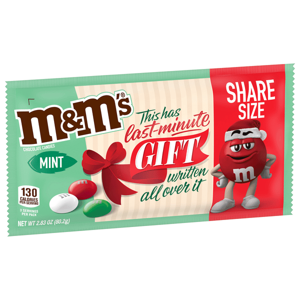 M&M'S Mint Sharing Size Christmas 2.83 Ounce | Hy-Vee Aisles