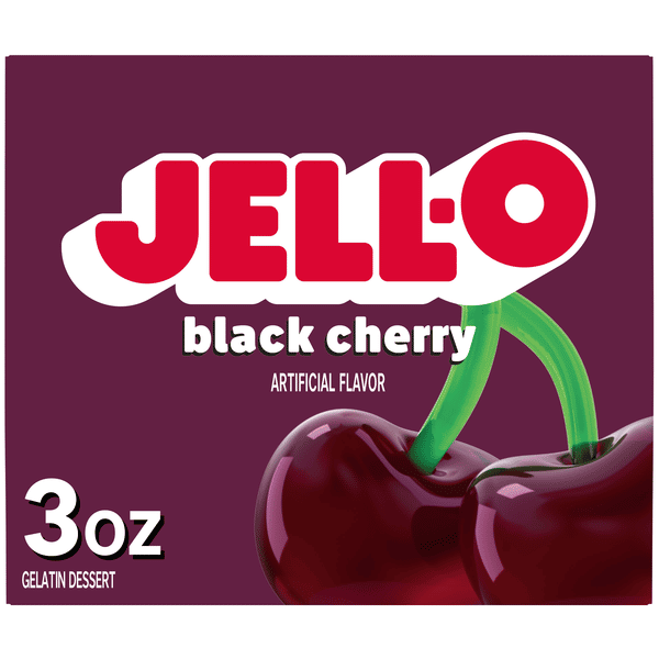 Jell-O Black Cherry Gelatin Dessert Mix | Hy-Vee Aisles Online