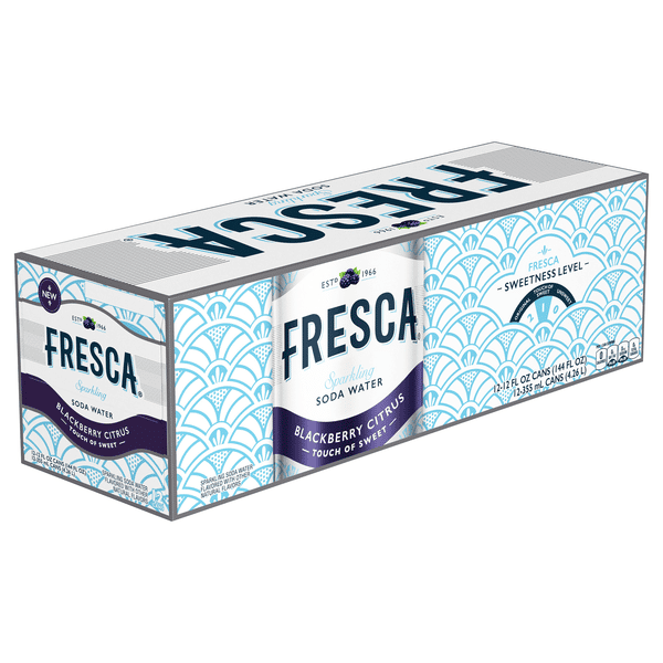 Fresca Blackberry Citrus Sparkling Soda Water 12Pk | Hy-Vee Aisles