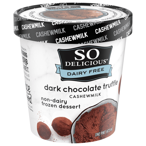 So Delicious Cashew Milk Dark Chocolate Truffle Non-Dairy Frozen