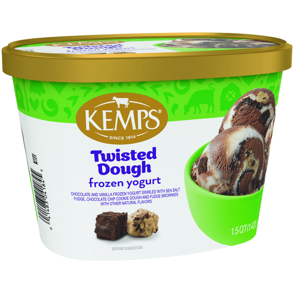 Kemps Twisted Dough Frozen Yogurt | Hy-Vee Aisles Online Grocery