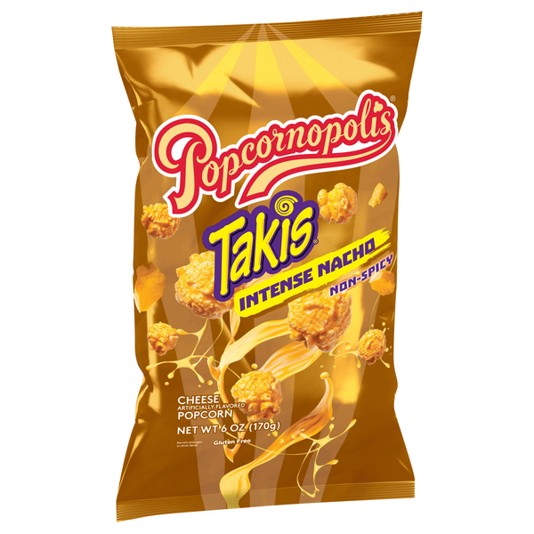 Popcornopolis Intense Nacho Takis Cheese Popcorn | Hy-Vee Aisles