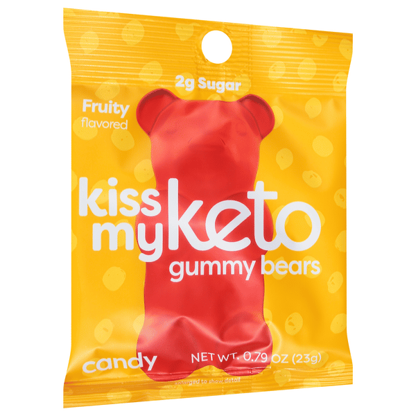 Kiss My Keto Gummy Bears Candy, Fruity Flavored | Hy-Vee Aisles