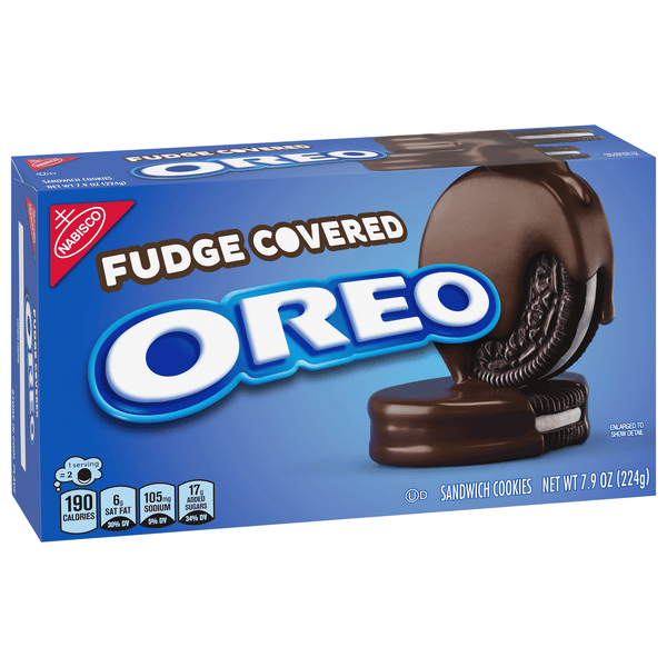 Nabisco Fudge Covered Oreo Sandwich Cookies | Hy-Vee Aisles Online