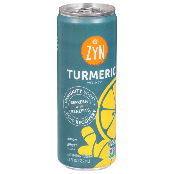 VEY ヨンスン＆カンミン Zyn Turmeric Wellness Lemon Ginger Flavor Antioxidant Drink 12 fl