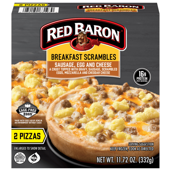 Red Baron Scrambles Sausage Scrambles 2Ct | Hy-Vee Aisles Online