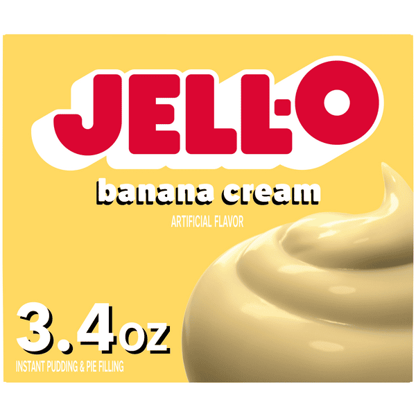 Jell-O Banana Cream Instant Pudding & Pie Filling | Hy-Vee Aisles