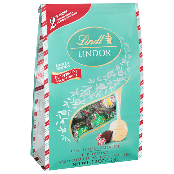 Christmas Lindor Peppermint Duo Bag | Hy-Vee Aisles Online Grocery