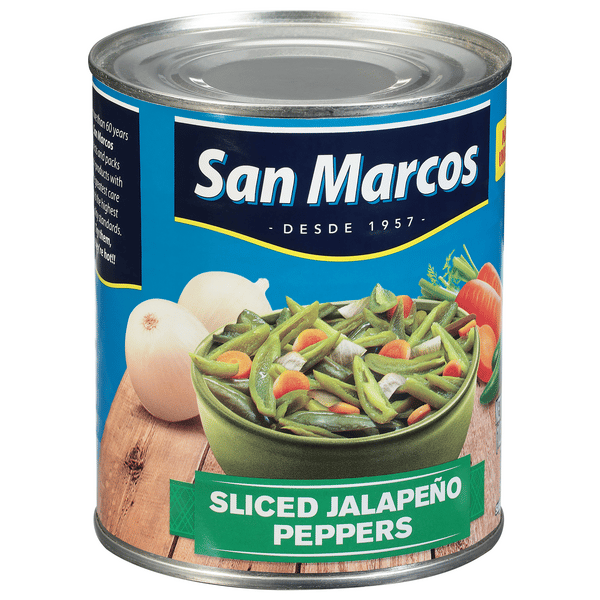 San Marcos Sliced Jalapeno Peppers 26 oz | Hy-Vee Aisles Online