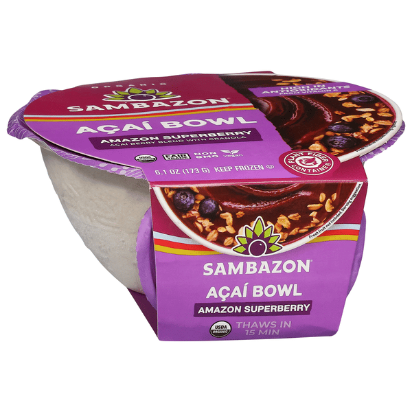 Sambazon Organic Amazon Superberry Acai Bowl 6.1 oz | Hy-Vee