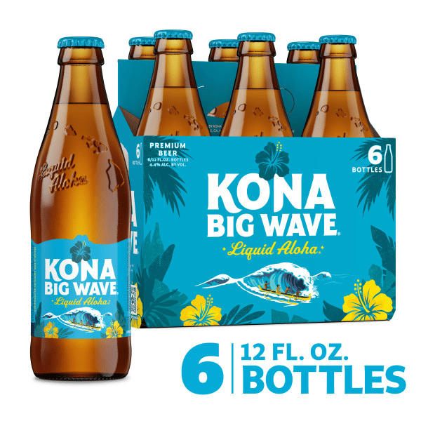 Kona Brewing Co. Big Wave Golden Ale 6Pk | Hy-Vee Aisles Online